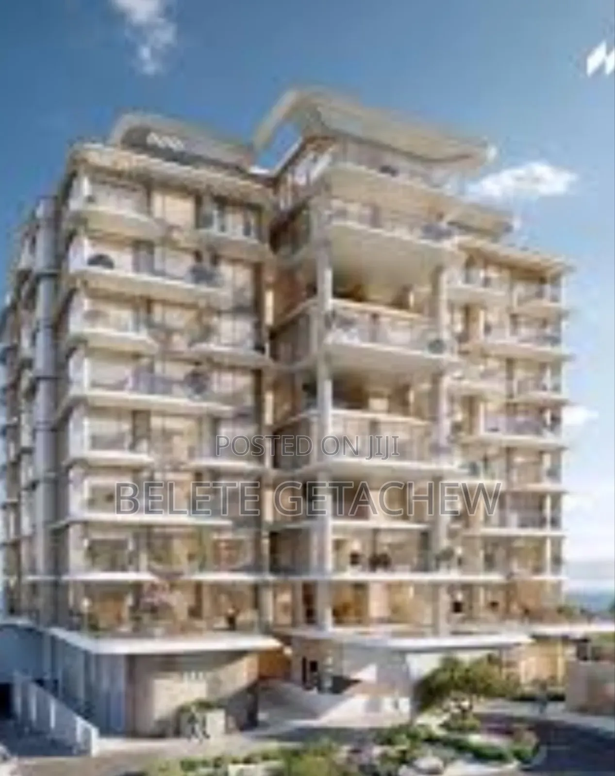 Bole, B+G+9 Hotel Building For Sale 1300sqm