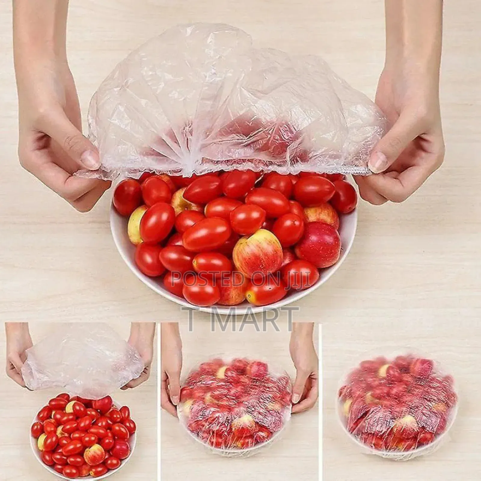 100 Pieces Disposable Food Cover