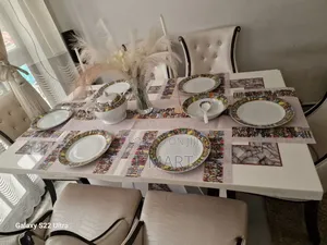 7pieces Tablemats With Table Runner