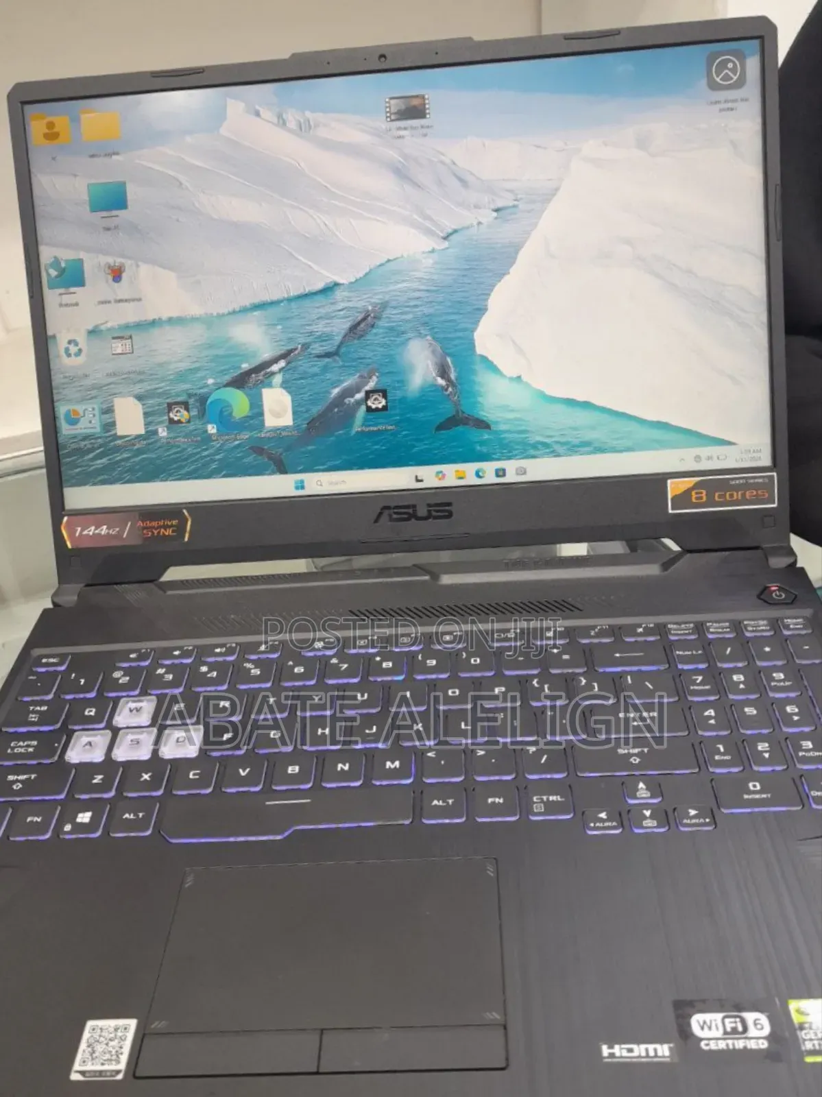 New Laptop Asus TUF Gaming A15 16GB AMD Ryzen 7 SSD 512GB