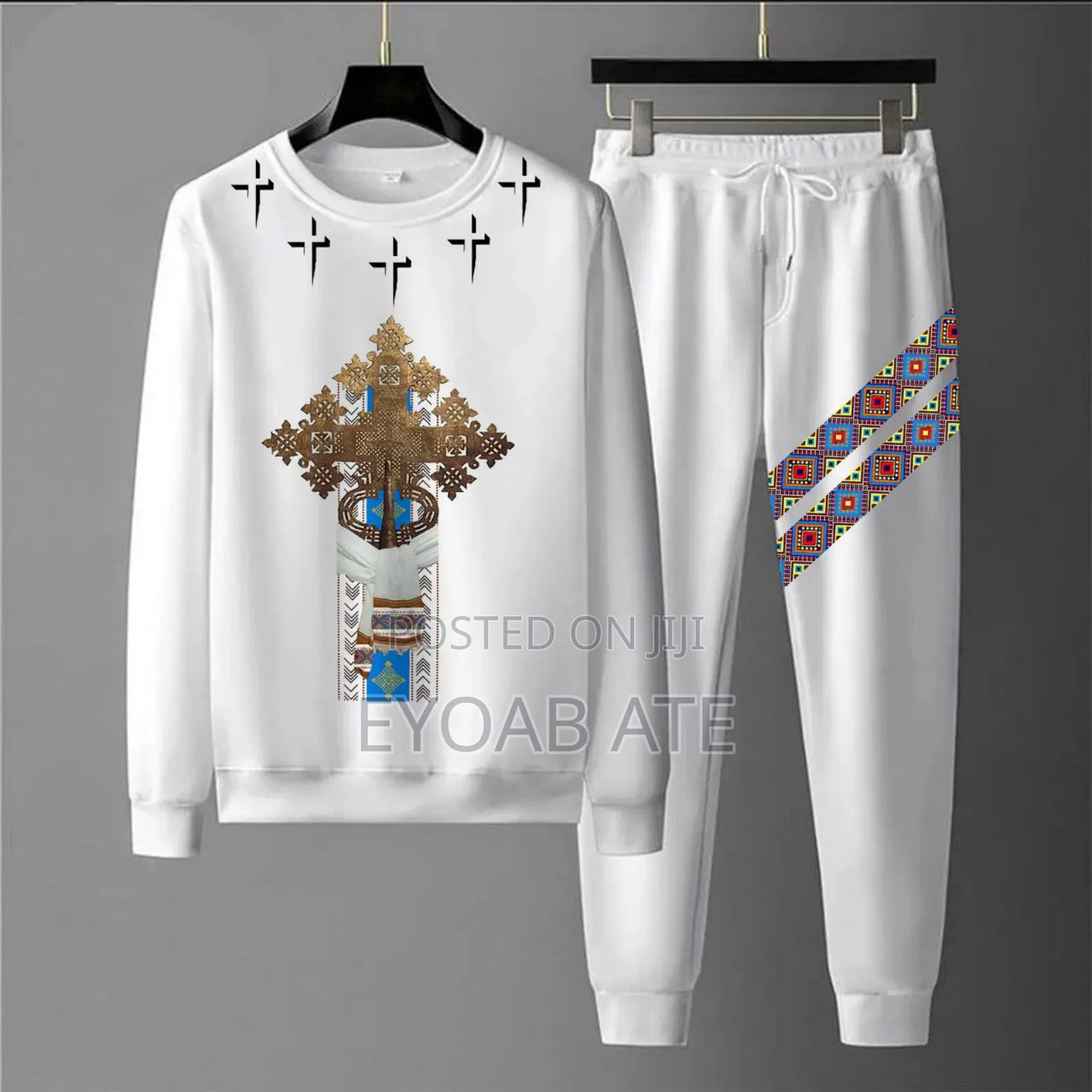 የጥምቀት ሹራብ እና ቱታ