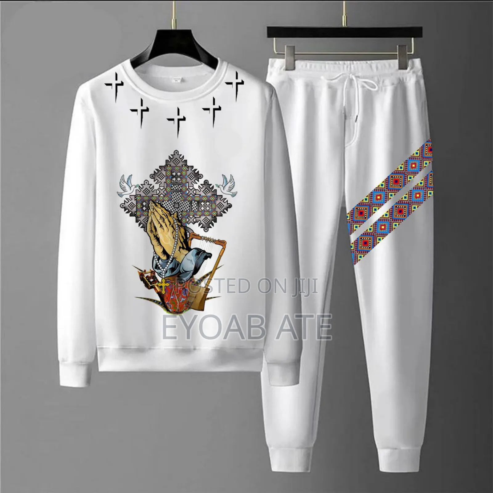 የጥምቀት ሹራብ እና ቱታ