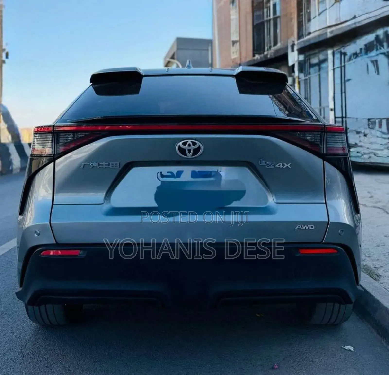 Toyota bZ4X 2023 Matt Black