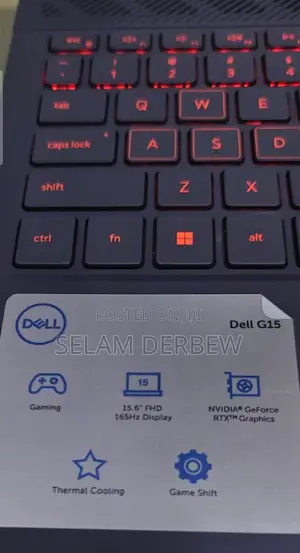 New Laptop Dell G15 5511 16GB AMD Ryzen 7 SSD 512GB
