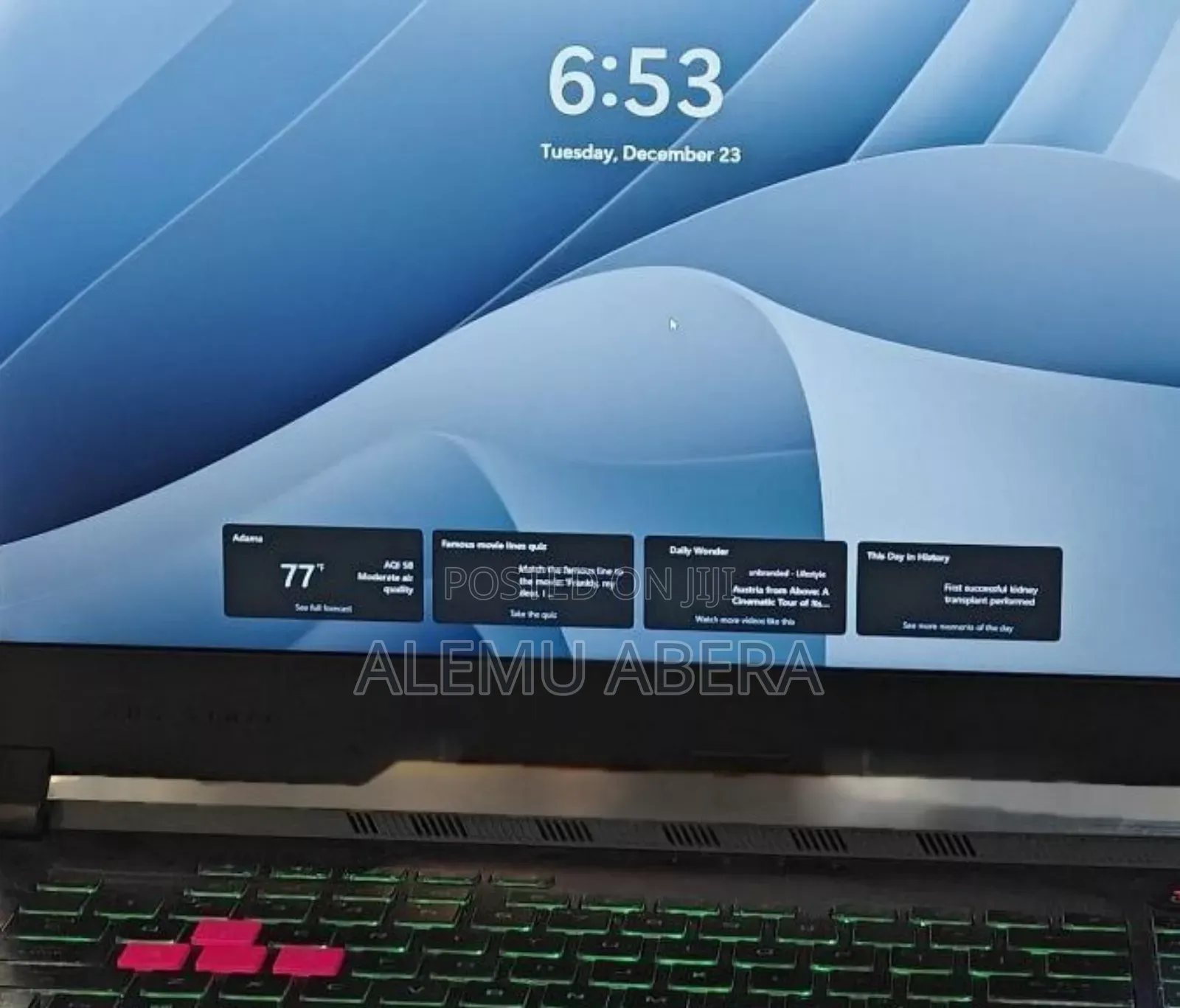 New Laptop Asus ROG Strix G15 G512 32GB Intel Core I7 SSD 512GB