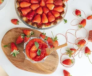 7 Piece Ice Cream Fruit Glass Cup