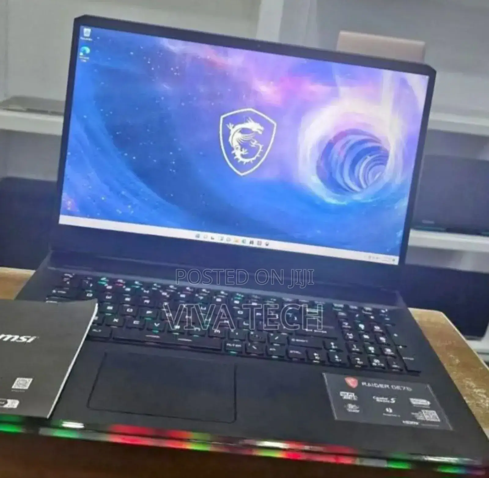 New Laptop MSI Raider GE78 32GB Intel Core I9 SSD 2T