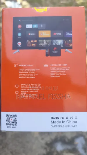 Pozzer Smart Tvbox 128/8gb | 2026