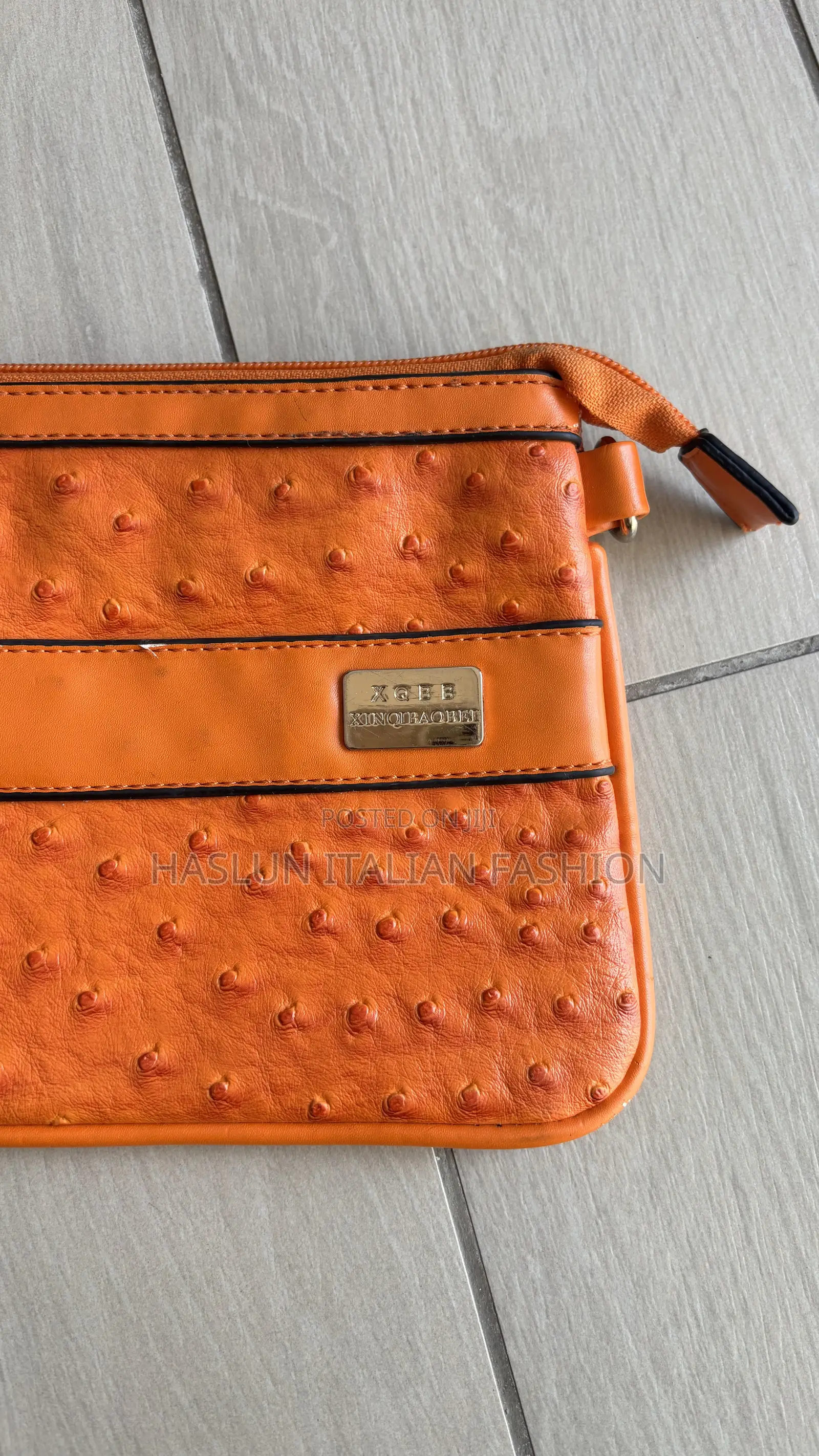 Orange Used Bag