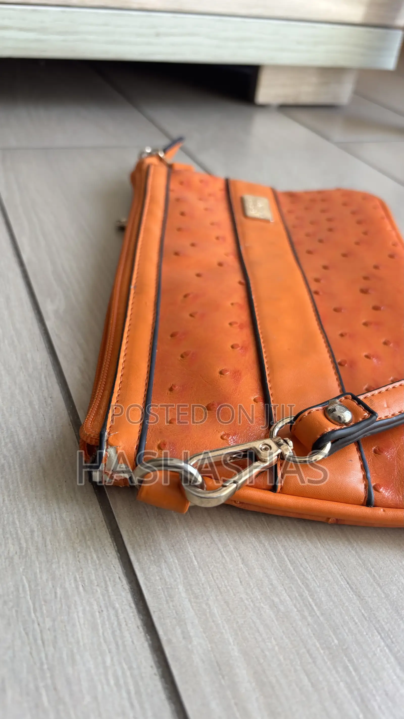 Orange Used Bag