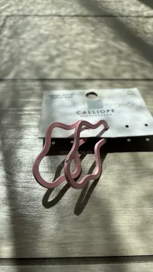 Pink Calliope Used Earrings