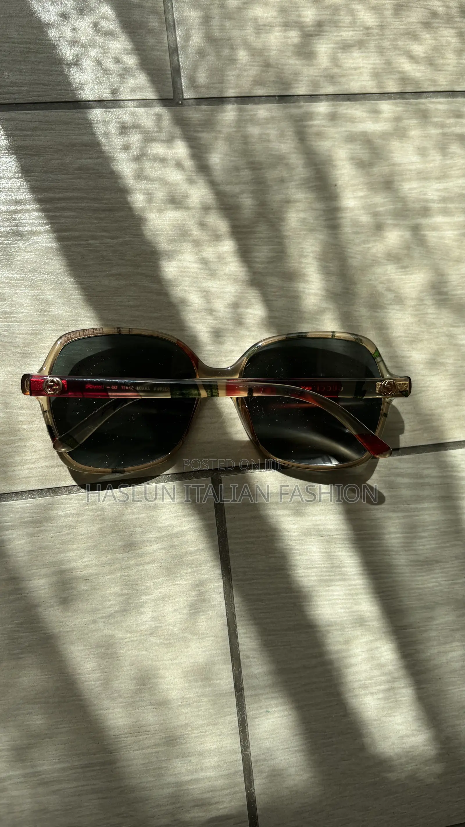 Original Gucci Sunglasses Made in Italy