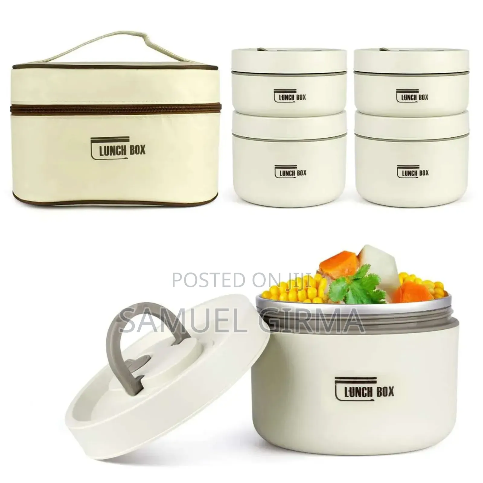 ✓4 የምሳ እቃ በአንድ ላይ ✓ለአያያዝ አመቺ