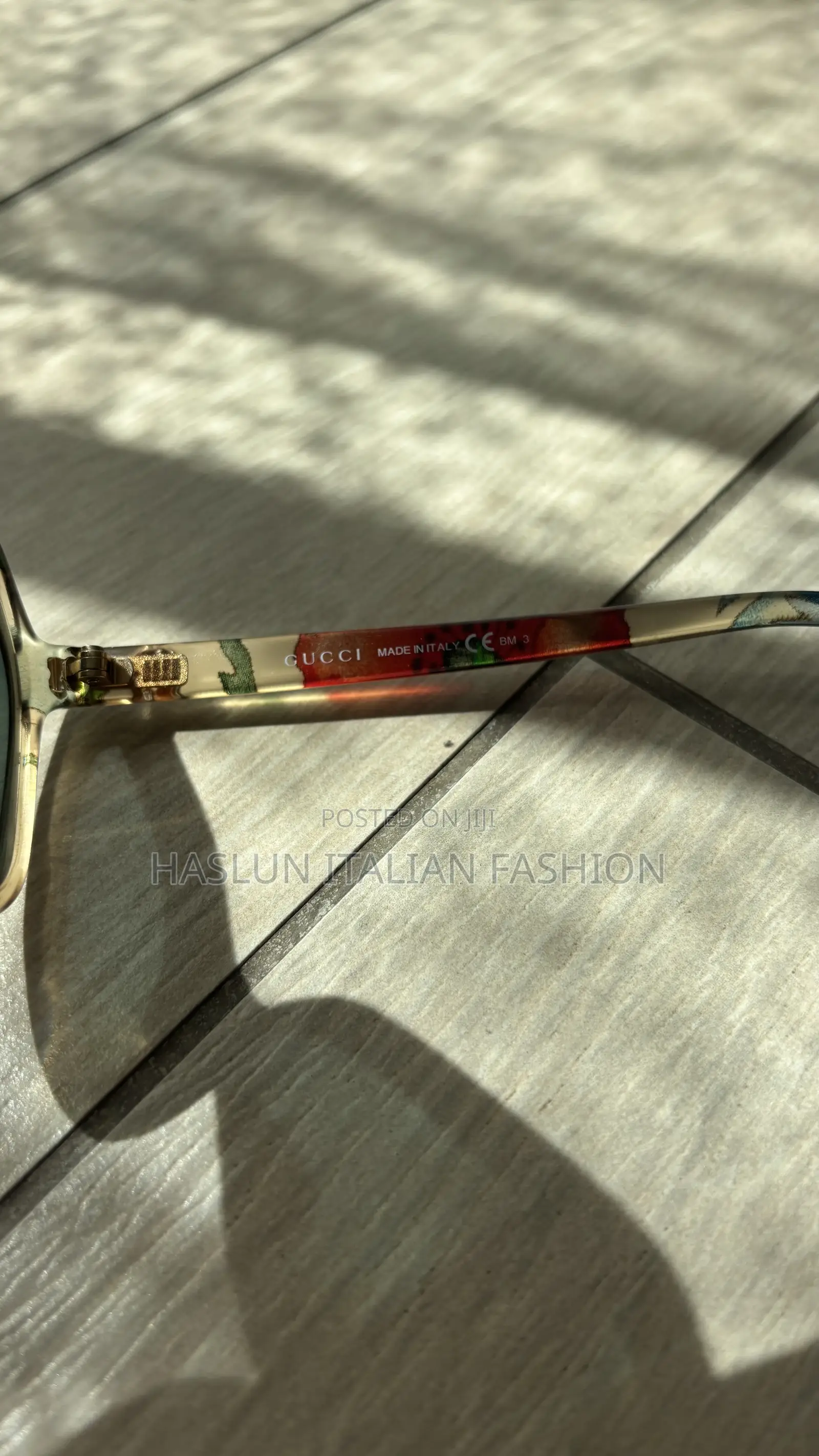Original Gucci Sunglasses Made in Italy