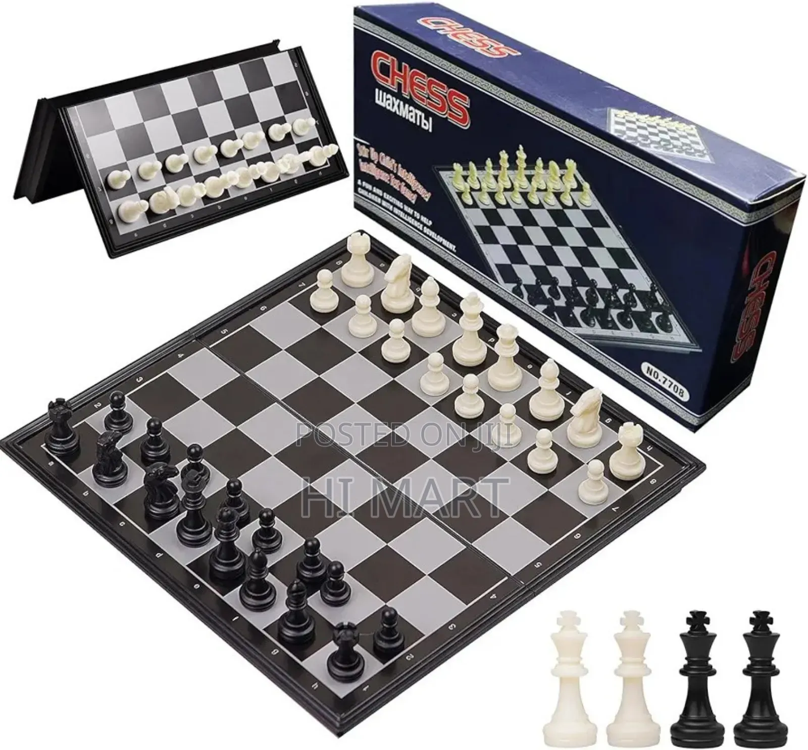 Magnetic Folding Travel Chess Set