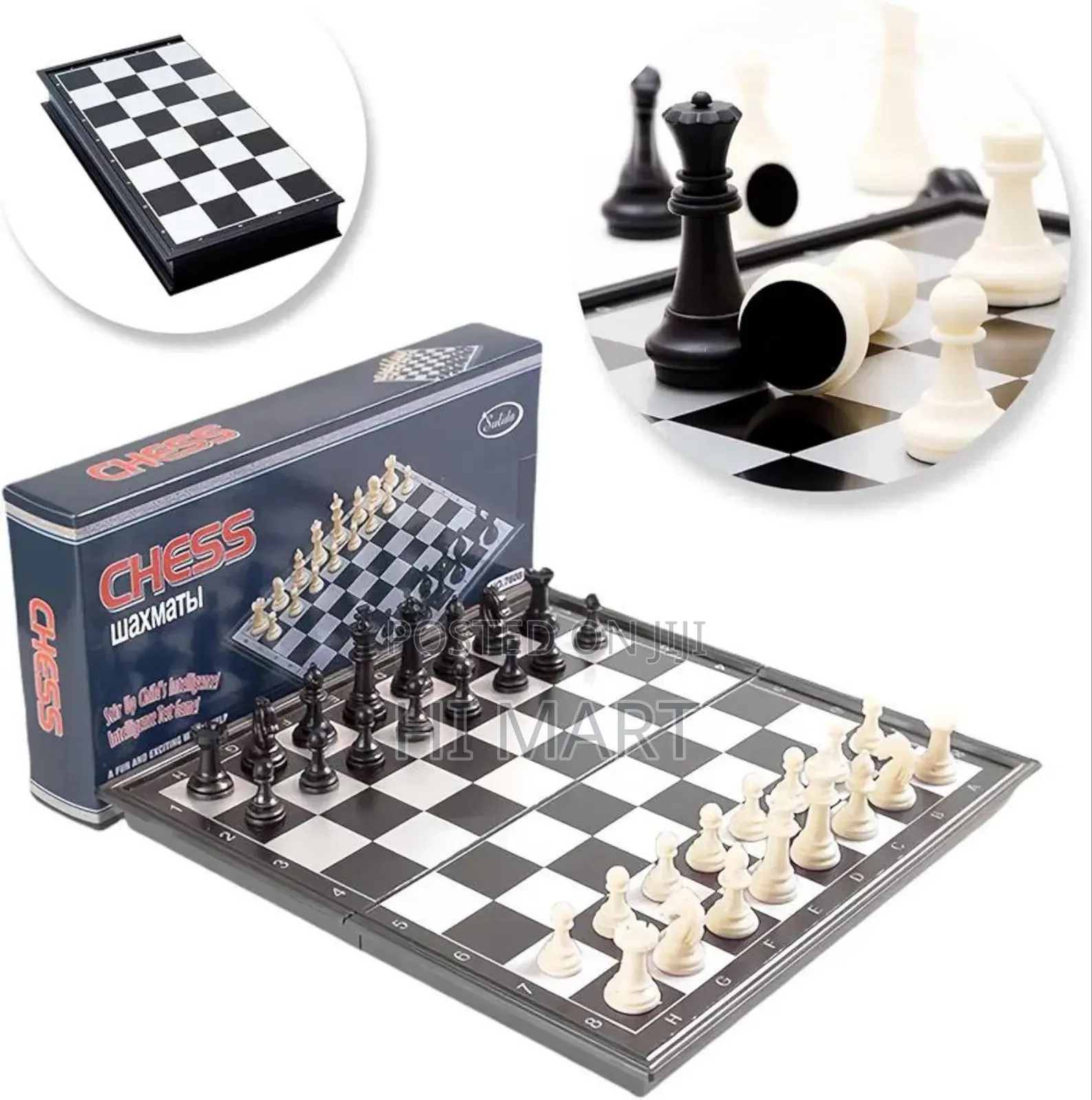 Magnetic Folding Travel Chess Set