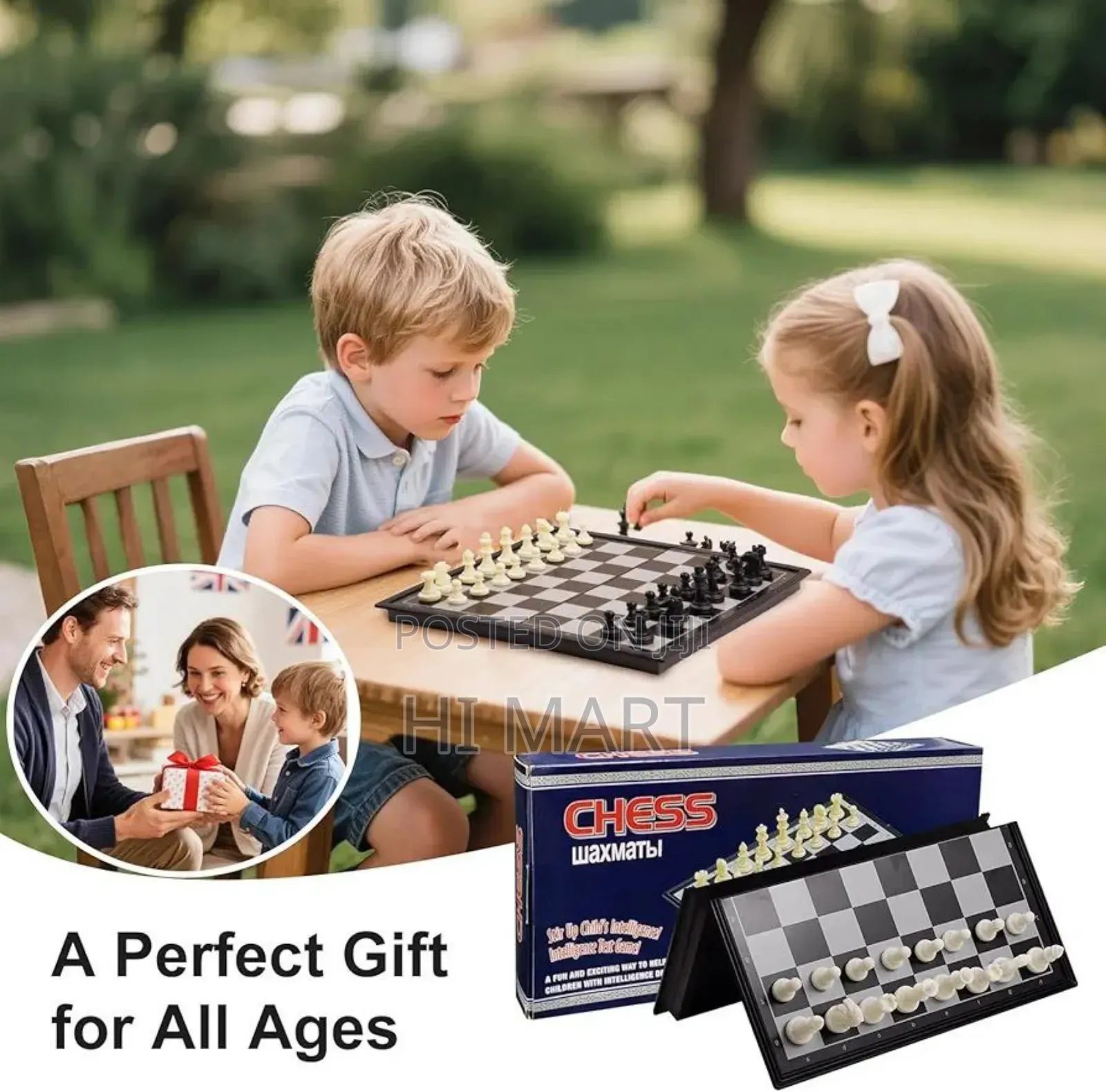 Magnetic Folding Travel Chess Set