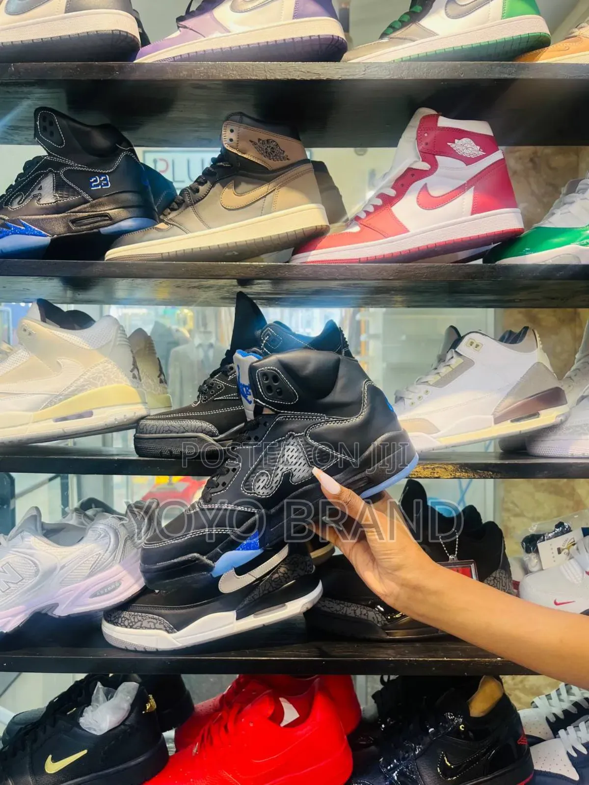 Air Jordan 5 Retro Ny Awake Black Fashion Boots