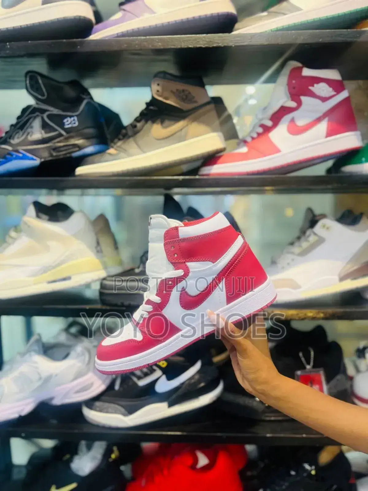 New Air Jordan 1 High Artisanal Red Fashion Boots