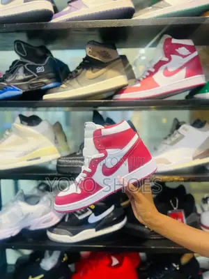 New Air Jordan 1 High Artisanal Red Fashion Boots