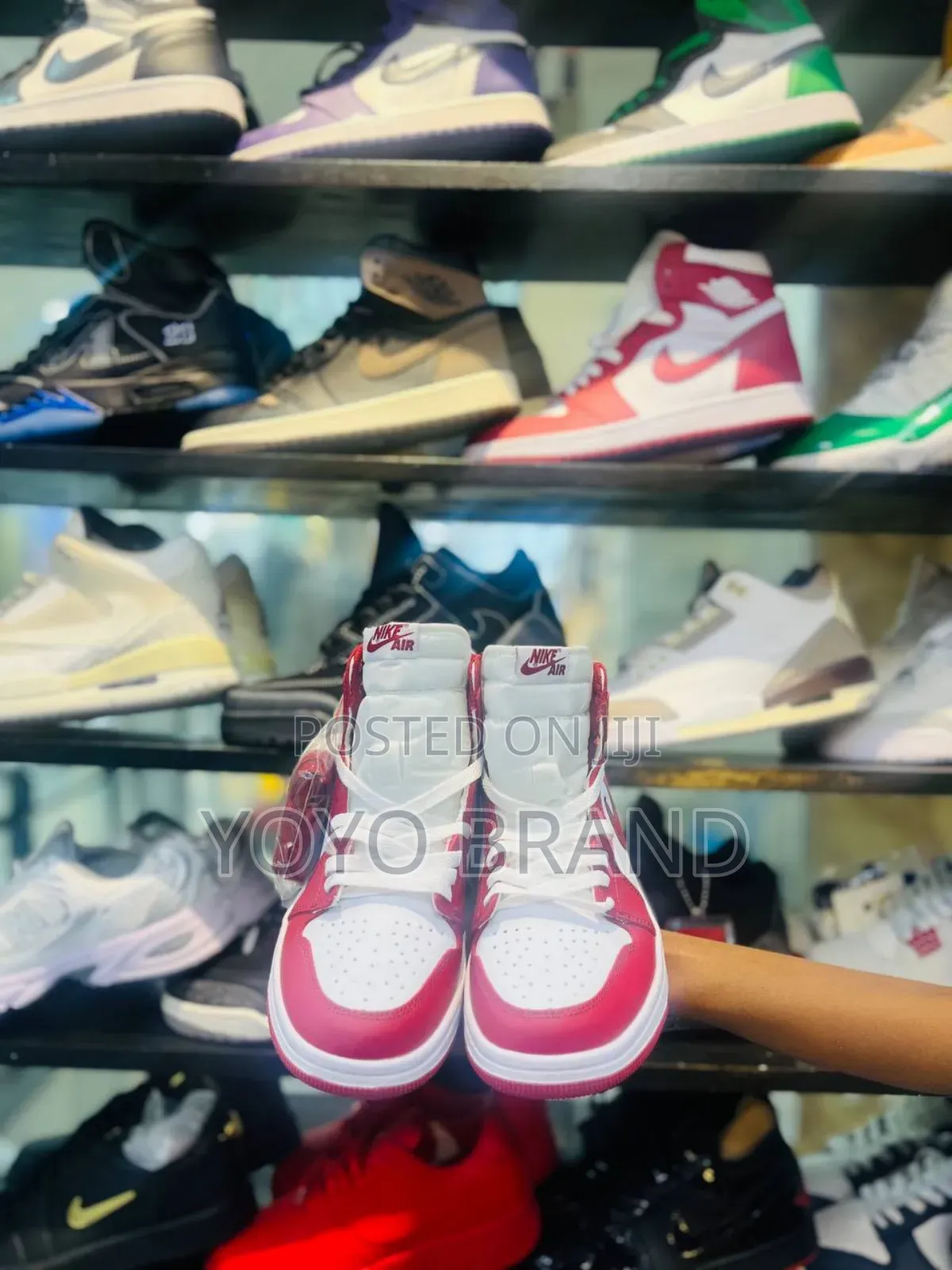 New Air Jordan 1 High Artisanal Red Fashion Boots