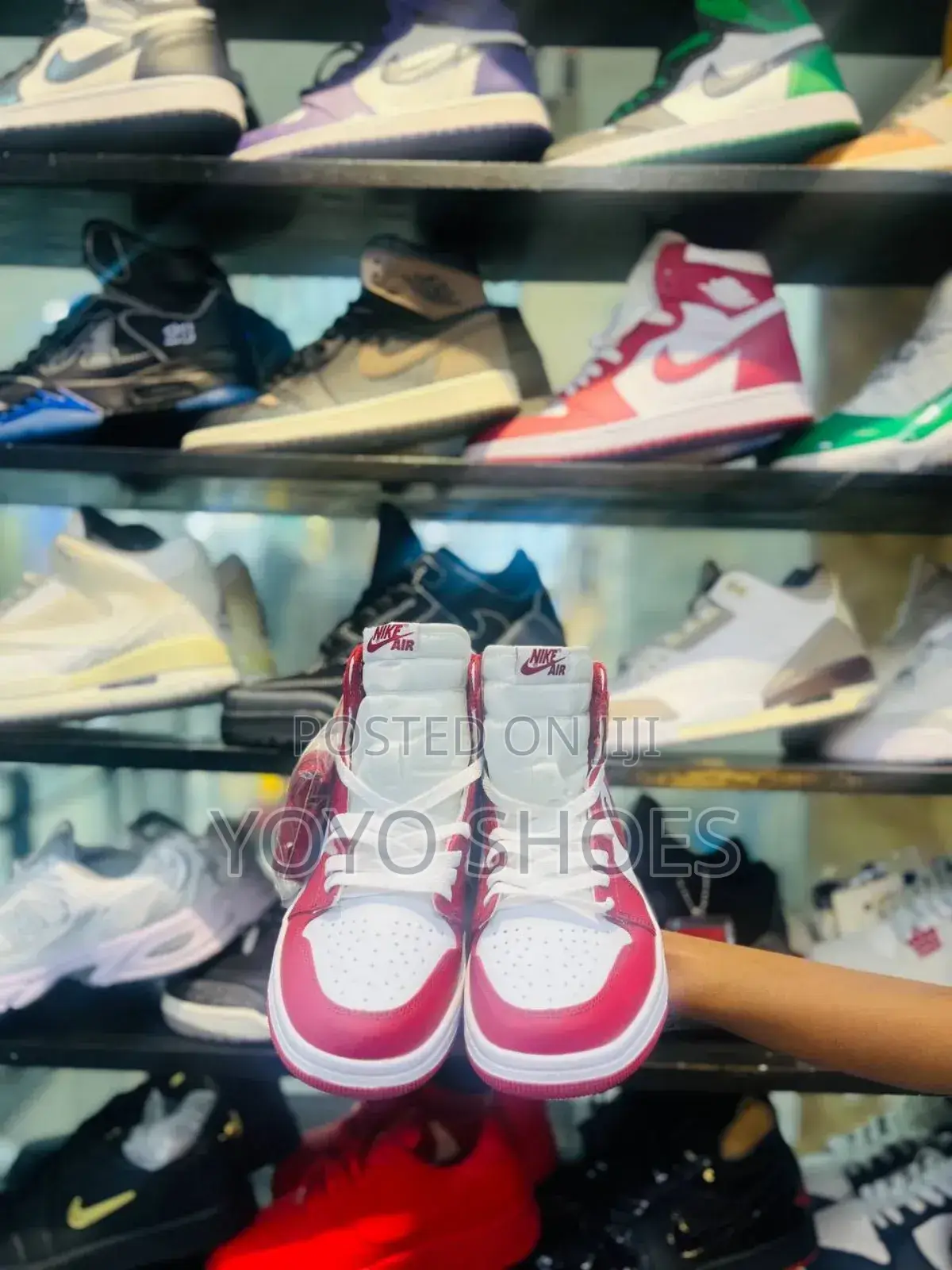 New Air Jordan 1 High Artisanal Red Fashion Boots