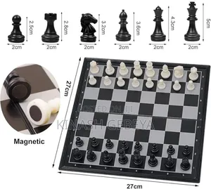 Magnetic Folding Travel Chess Set