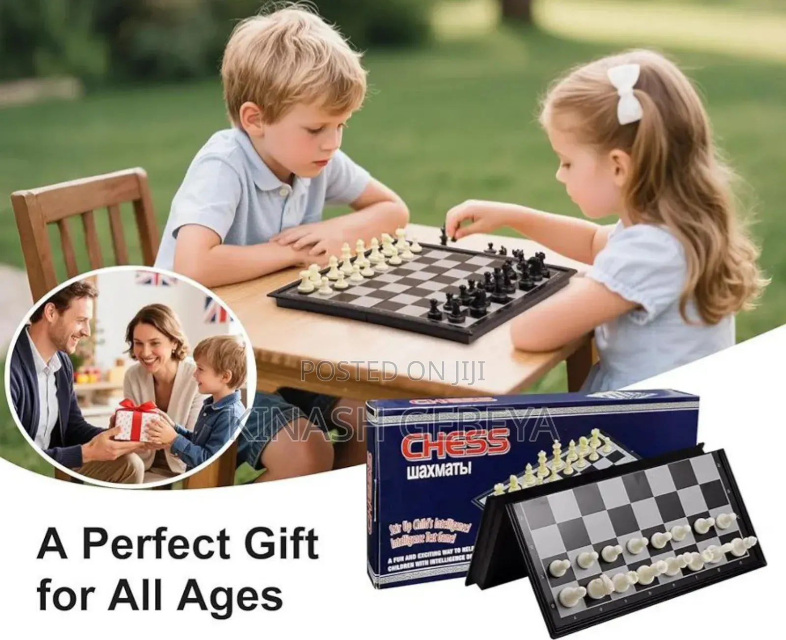 Magnetic Folding Travel Chess Set