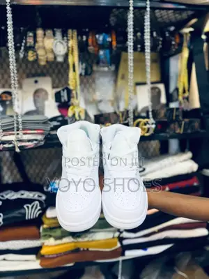 New Master Quality Air Jordan 1 High Triple White Boots