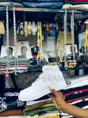 New Master Quality Air Jordan 1 High Triple White Boots