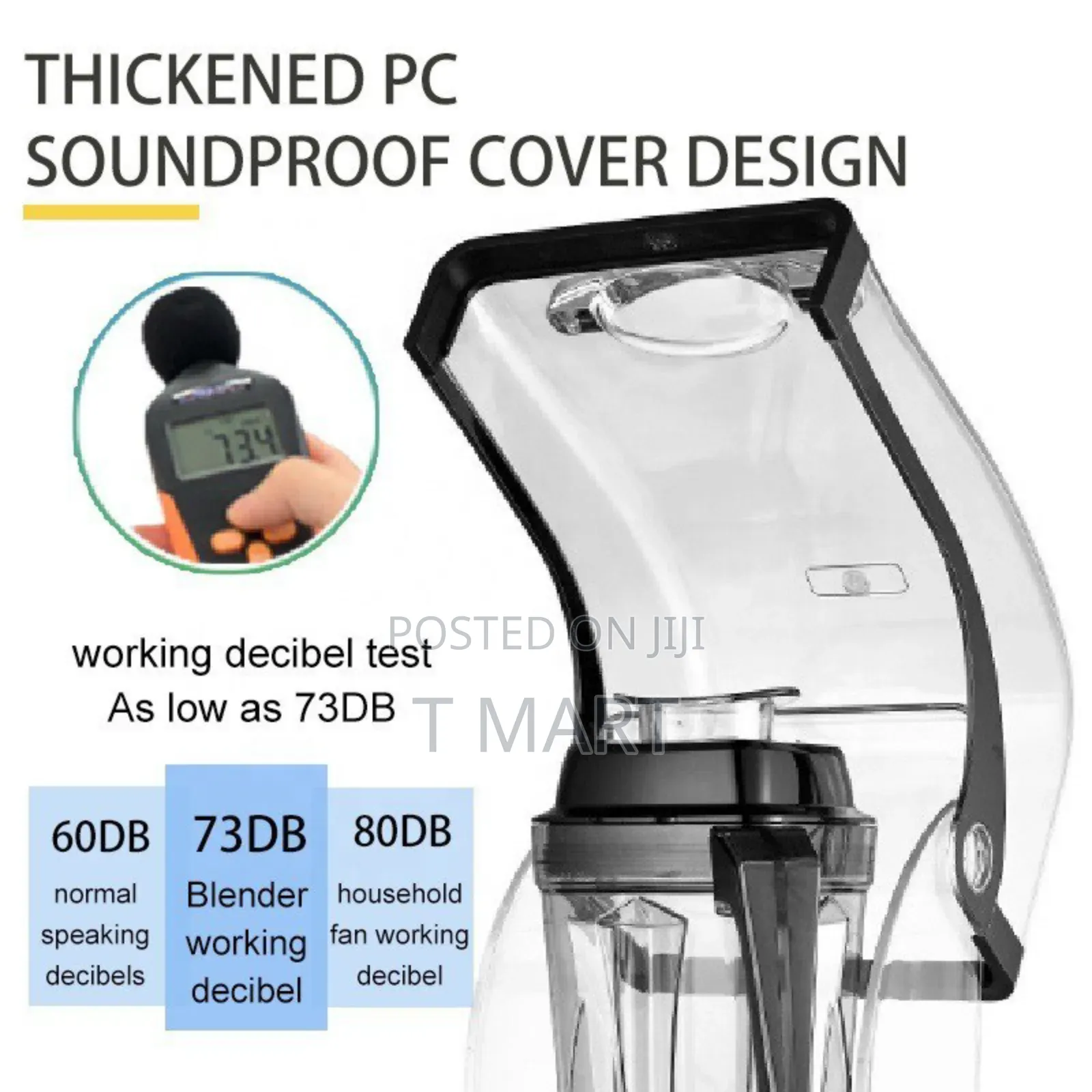 Silent Smoothie Maker Machine ድምፅ የሌለው መፍጫ።