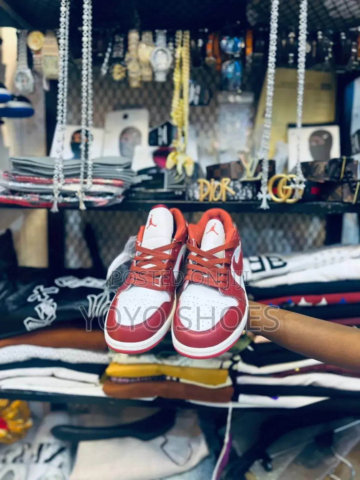 New Arrival Air Jordan 1 Low Dune Red Fashion Shoes