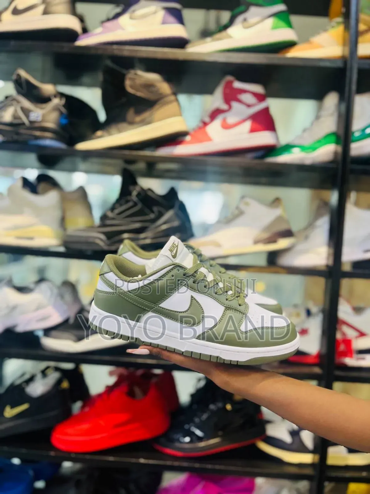 New Arrival Nike Dunk Low Medium Olive Fashion Sneaker