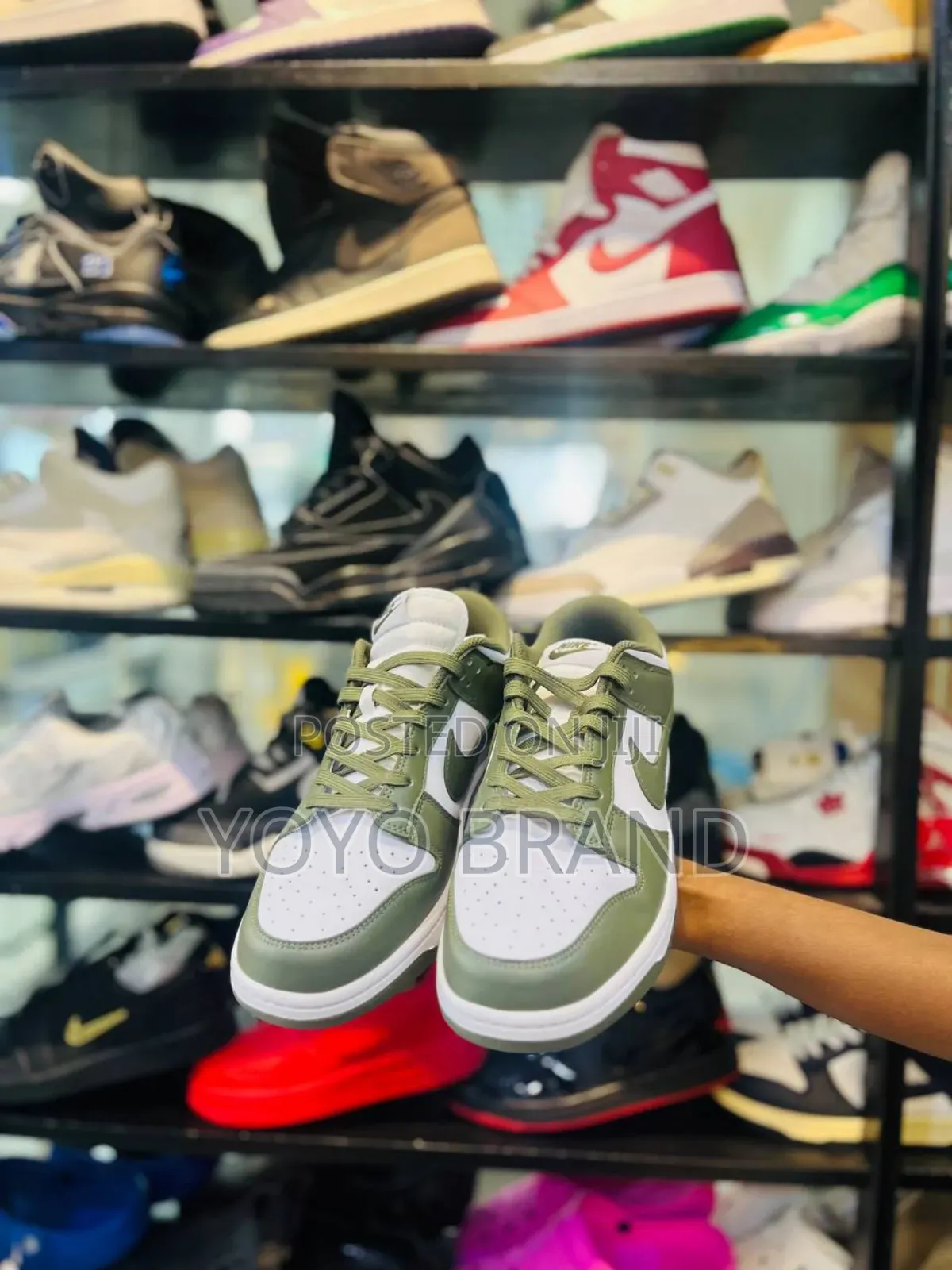 New Arrival Nike Dunk Low Medium Olive Fashion Sneaker