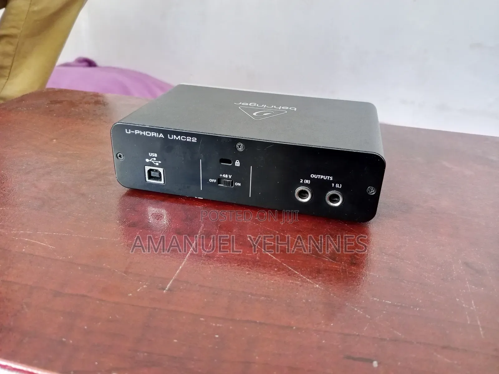 Behringer U-Phoria Umc 22hd