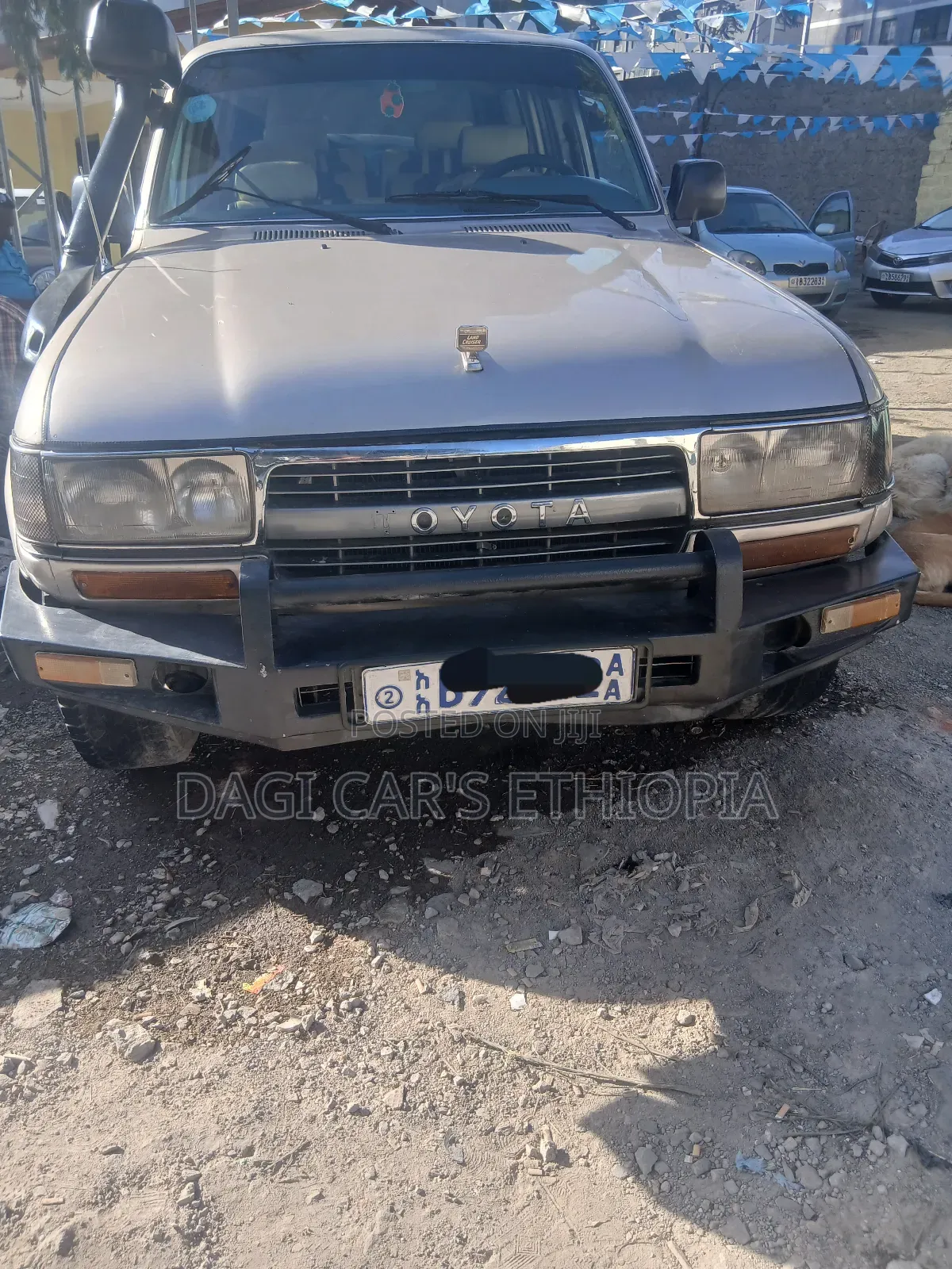 Toyota Land Cruiser 1995 Silver