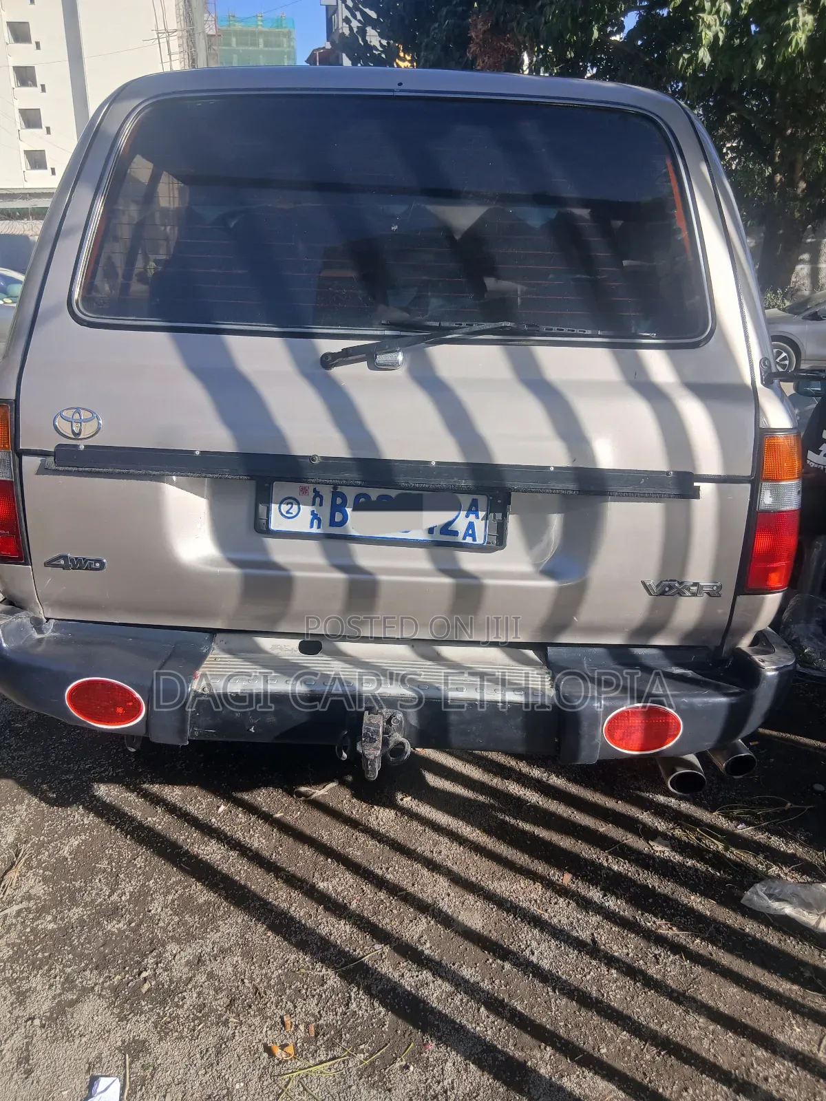 Toyota Land Cruiser 1995 Silver