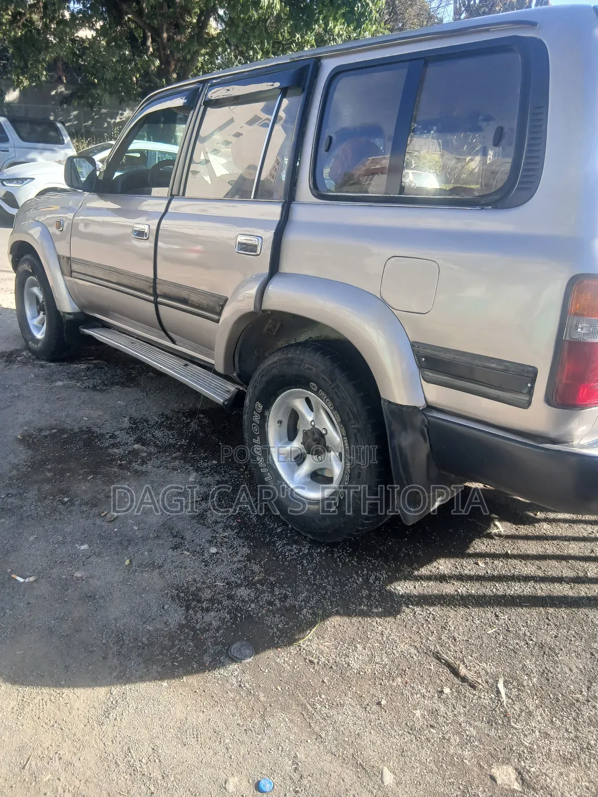 Toyota Land Cruiser 1995 Silver