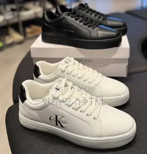 Calvin Klein Jeans Classic Cupsole ‘Triple Black’ Men’S Leather Shoes