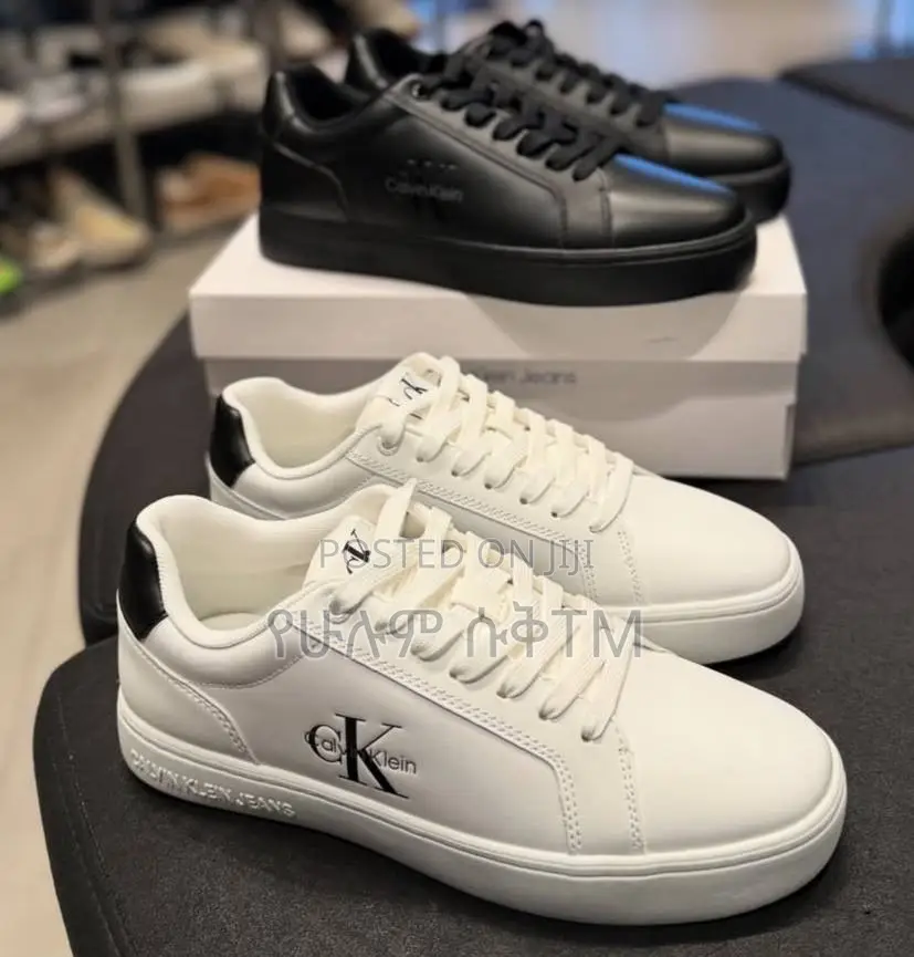 Calvin Klein Jeans Classic Cupsole ‘Triple Black’ Men’S Leather Shoes