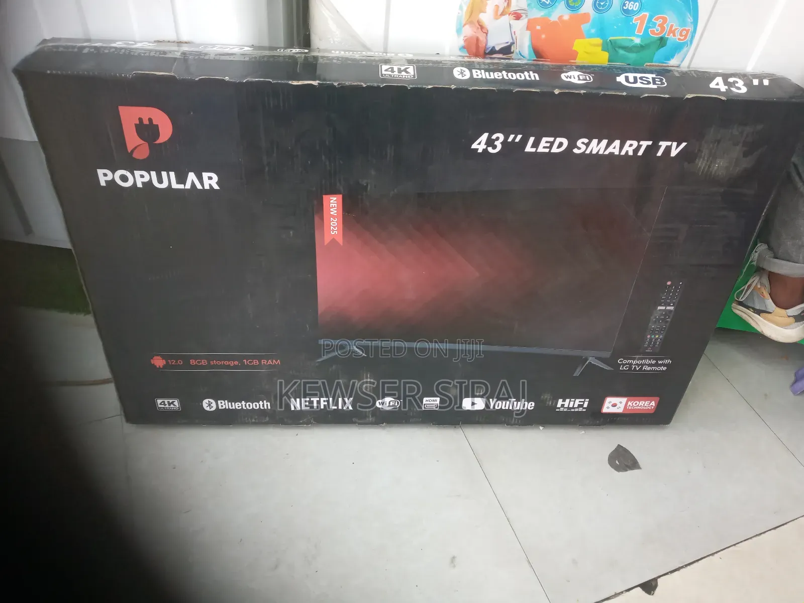 Popular 43inch Tv Smart Android Double Screen