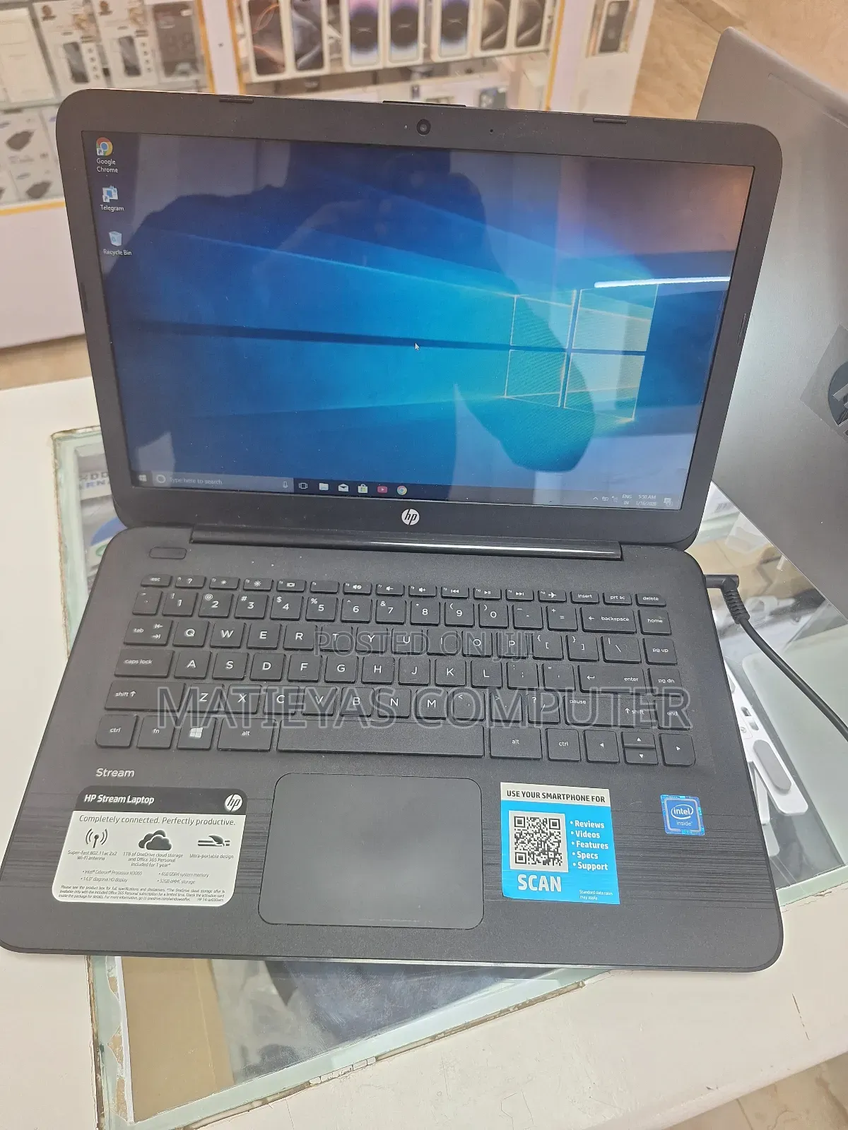 Laptop HP 4GB Intel Pentium SSD 32GB