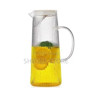 Orginal Bailock Glassware አንድ ጆግና 4 መጠጫ ብርጭቆዎች
