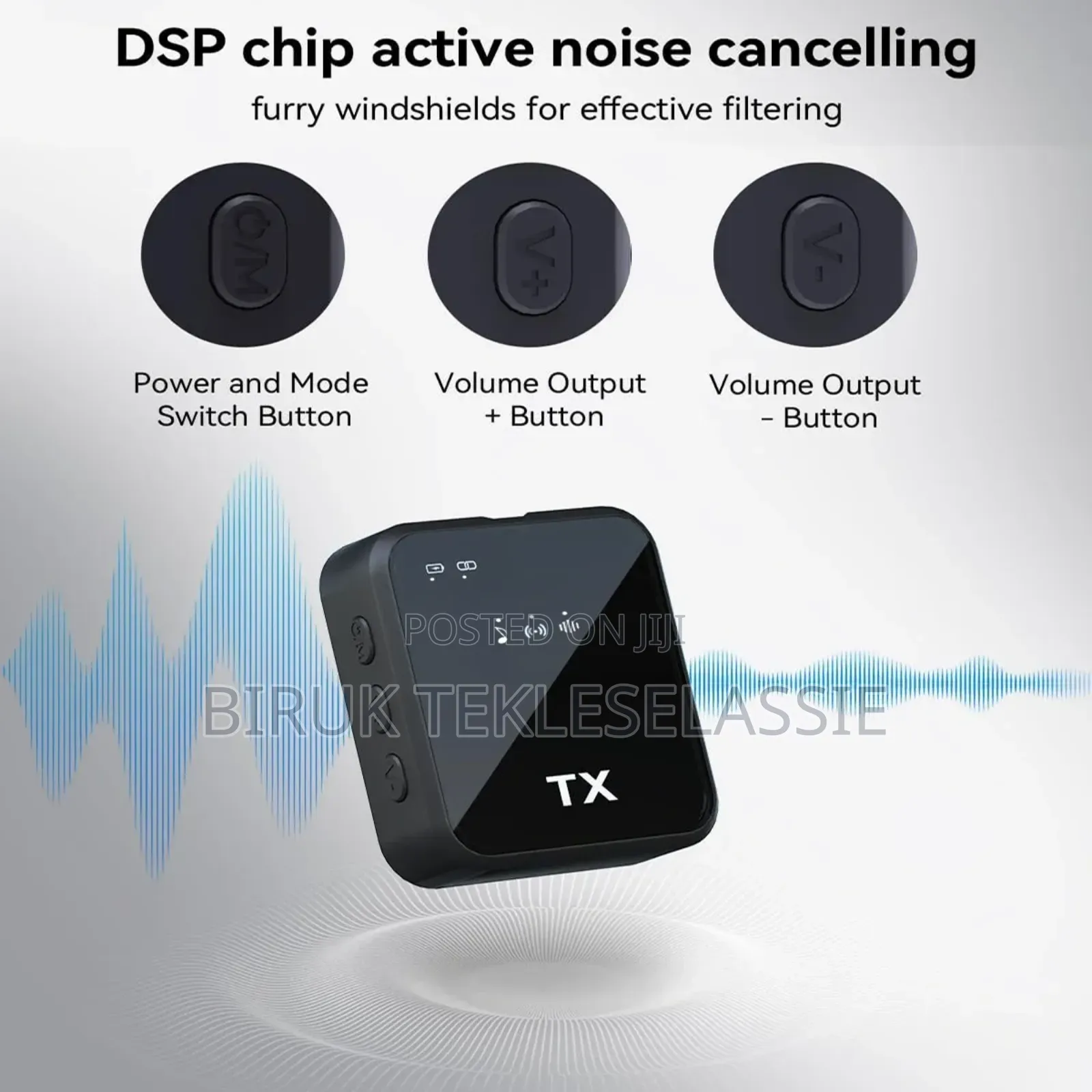 3 In1 Wireless F11-2 Dual Microphone For Camera,iPhone, Android