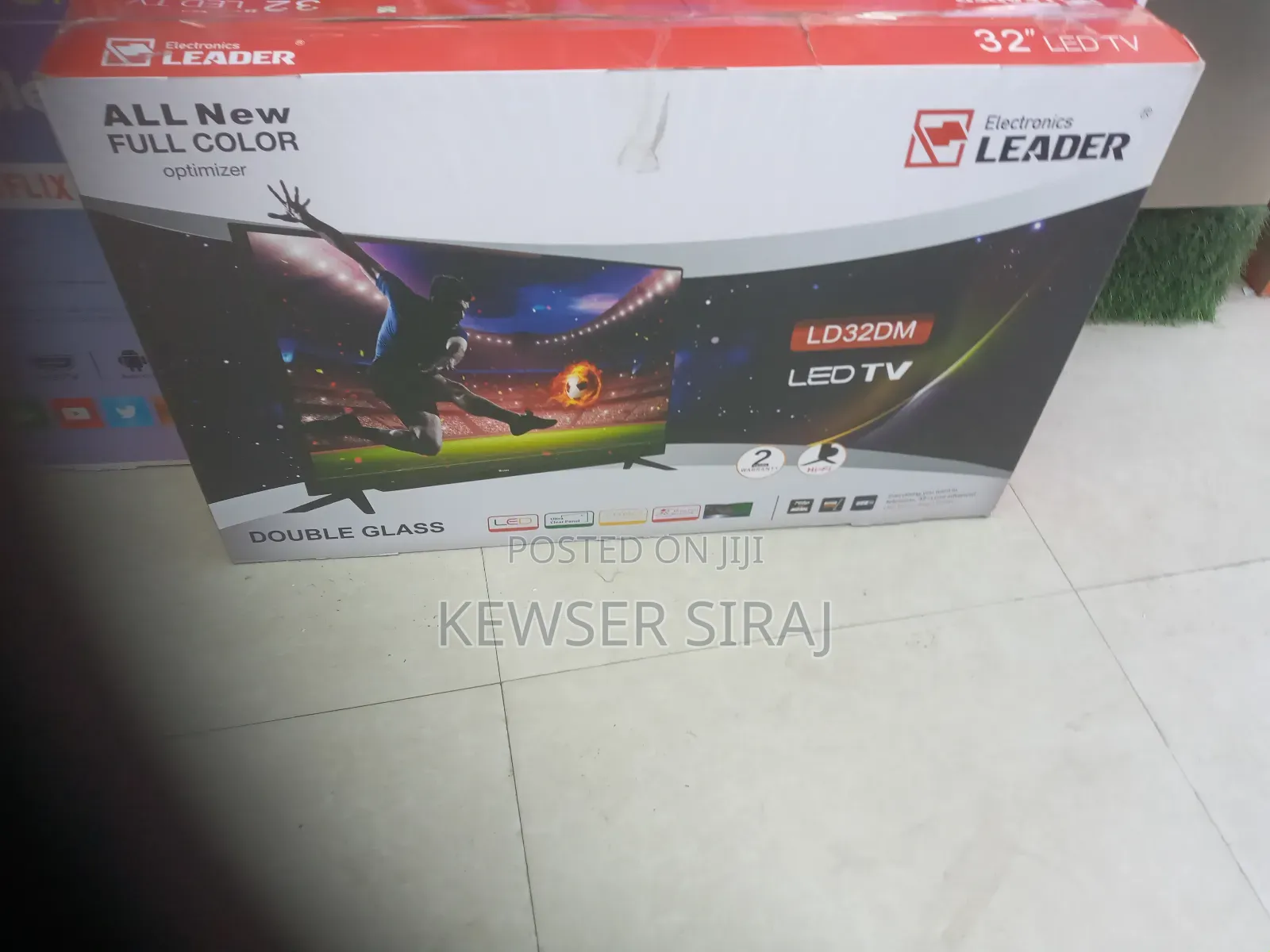 Leader 32inch Tv Smart Android Double Screen Led Tv Full Hd Quality