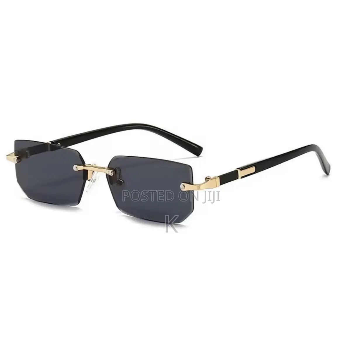 Rimless Retro Sunglasse