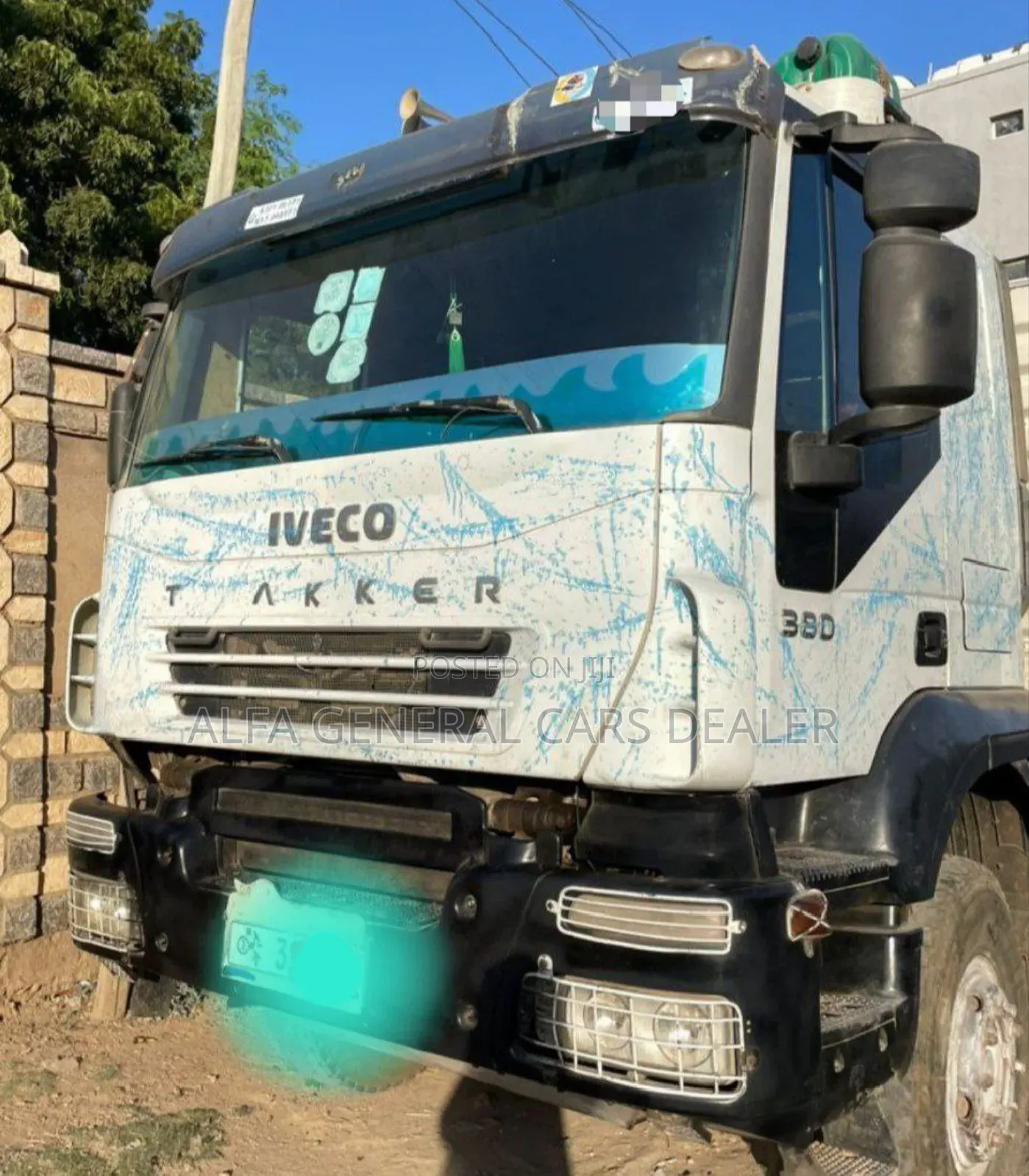 2006 ሞዴል ፋራ ትራከር ከነ ተሳቢው ጎማ%70