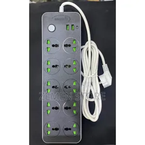 Rugga's Power Socket | ባለ 10 ሶኬት እና Usb Extension