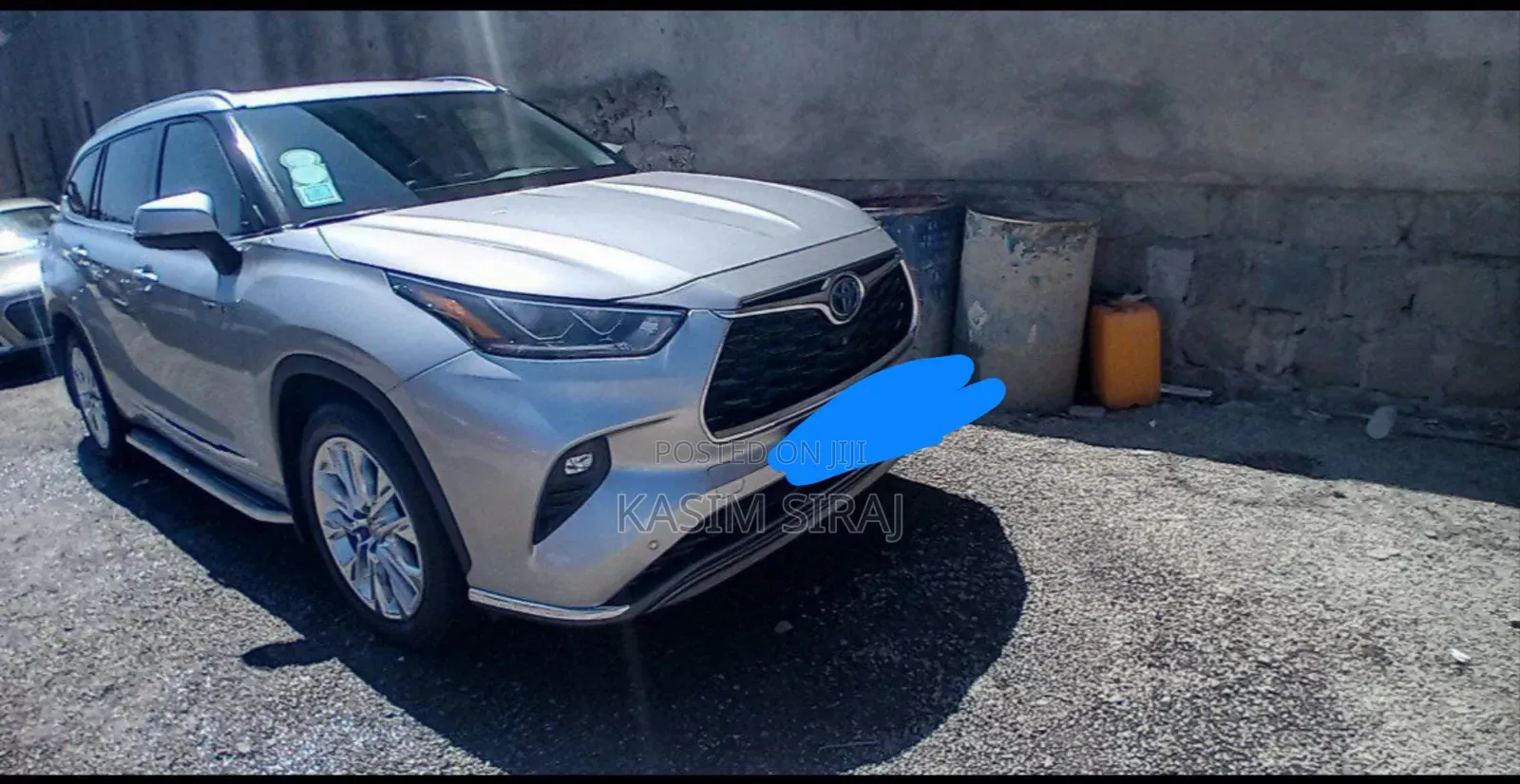 Toyota Highlander Hybrid 2022 Silver