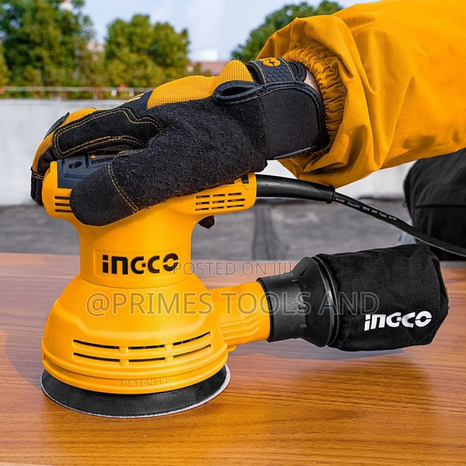 Ingco 320w Rotary Sander – Powerful and Durable Sanding Machine